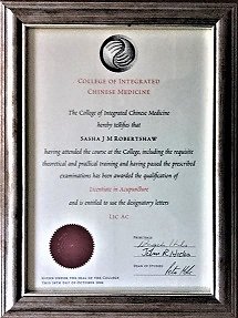 CICM certificate